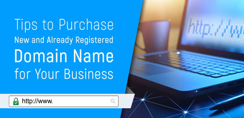 Purchase domain name